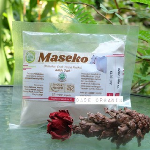 Bumbu Masak / Penyedap Rasa Sehat Non MSG Maseko Rasa Sapi