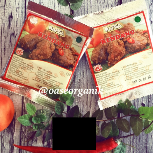 Bumbu Rendang Non MSG Nafisa