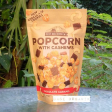 East Bali Popcorn with Cashew Chocolate Caramel 90 gram