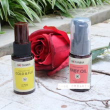 [Termurah] Bundling botanina comforting baby oil & botanina cold&flu aromatherapy spray > 6 bln
